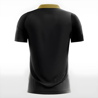Schwarzes Trikot - Trend Sportswear
