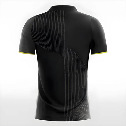 Schwarzes Trikot - Trend Sportswear