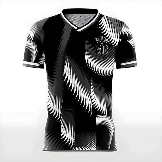 Schwarzes Trikot - Trend Sportswear
