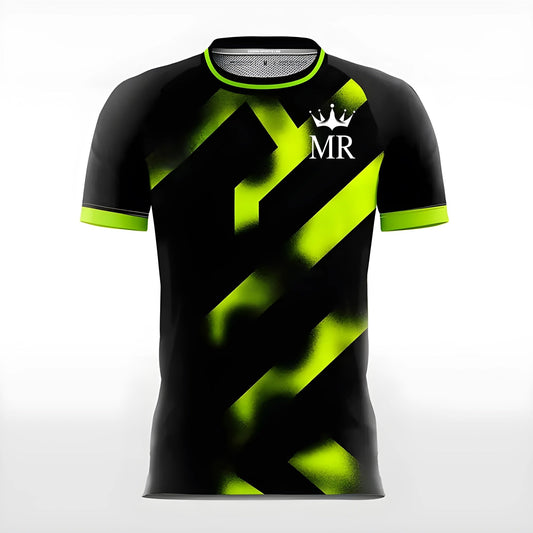 Schwarzes Trikot - Trend Sportswear