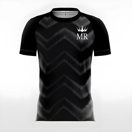 Schwarzes Trikot - Trend Sportswear