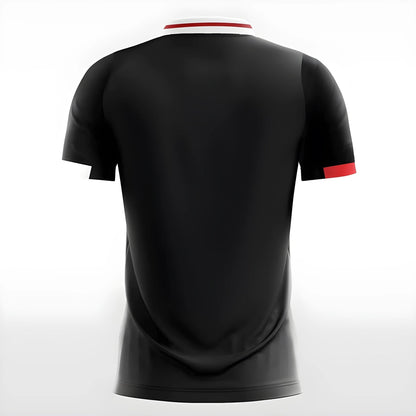 Schwarzes Trikot - Trend Sportswear