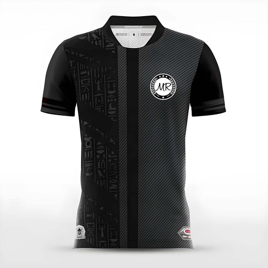Schwarzes Trikot - Trend Sportswear