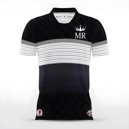 Schwarzes Trikot - Trend Sportswear