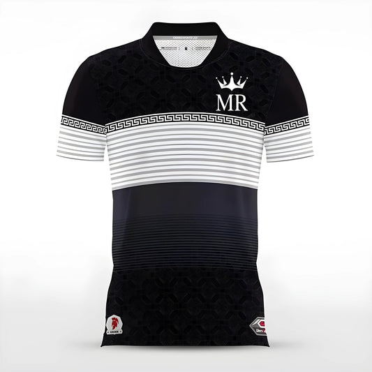 Schwarzes Trikot - Trend Sportswear