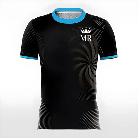 Schwarzes Trikot - Trend Sportswear