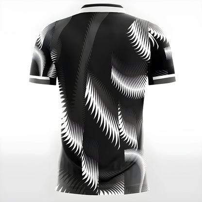 Schwarzes Trikot - Trend Sportswear