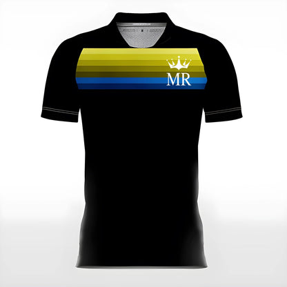 Schwarzes Trikot - Trend Sportswear