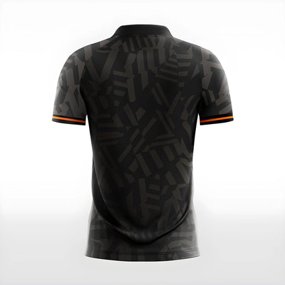 Schwarzes Trikot - Trend Sportswear