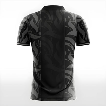 Schwarzes Trikot - Trend Sportswear