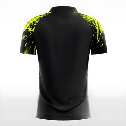 Schwarzes Trikot - Trend Sportswear