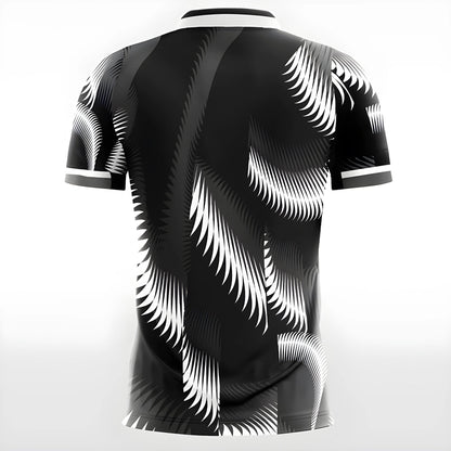 Schwarzes Trikot - Trend Sportswear