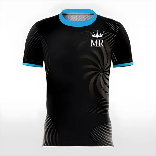 Schwarzes Trikot - Trend Sportswear