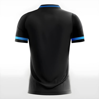 Schwarzes Trikot - Trend Sportswear