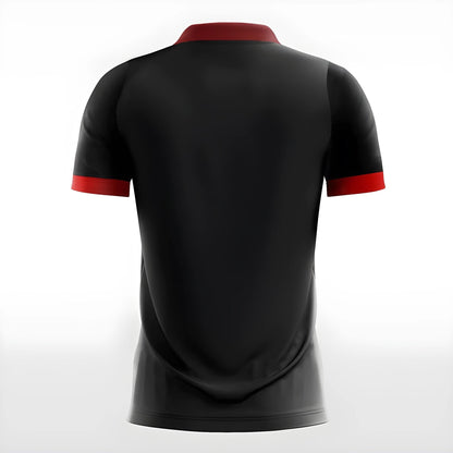 Schwarzes Trikot - Trend Sportswear
