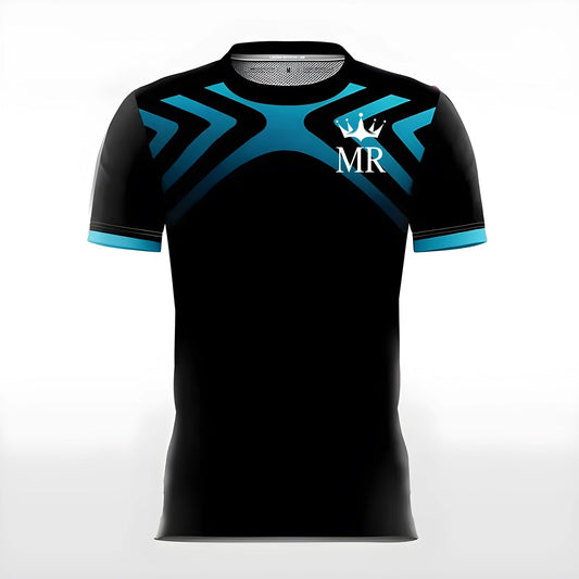 Schwarzes Trikot - Trend Sportswear