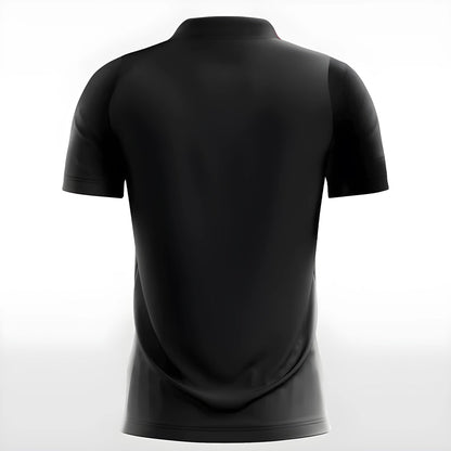 Schwarzes Trikot - Trend Sportswear