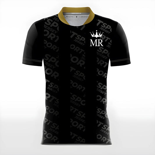 Schwarzes Trikot - Trend Sportswear