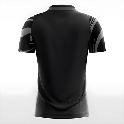 Schwarzes Trikot - Trend Sportswear