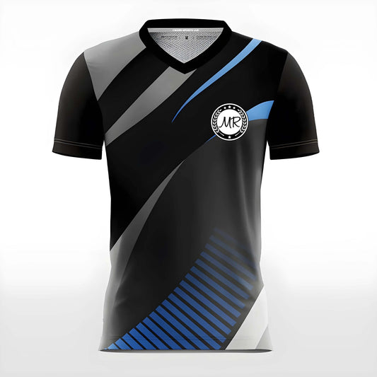 Schwarzes Trikot - Trend Sportswear