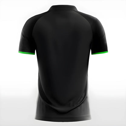 Schwarzes Trikot - Trend Sportswear