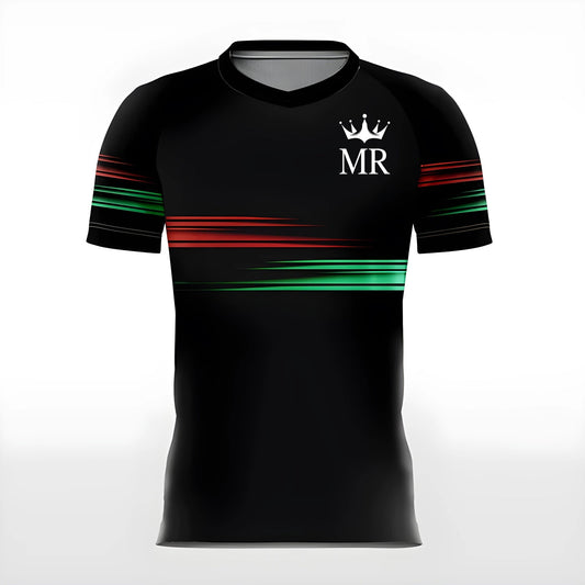 Schwarzes Trikot - Trend Sportswear