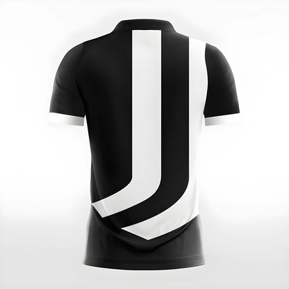 Schwarzes Trikot - Trend Sportswear