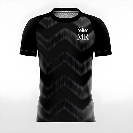 Schwarzes Trikot - Trend Sportswear