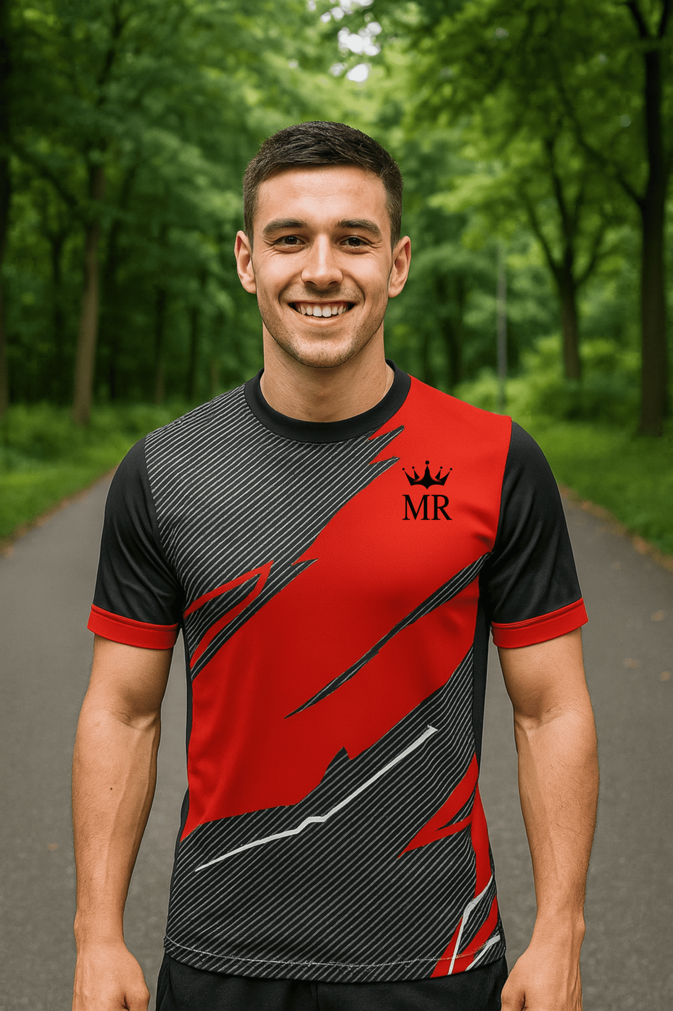Schwarzes Trikot 96 - Trend Sportswear