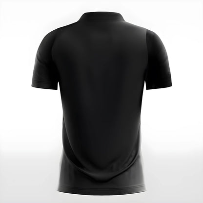 Schwarzes Trikot - Trend Sportswear