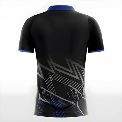 Schwarzes Trikot - Trend Sportswear