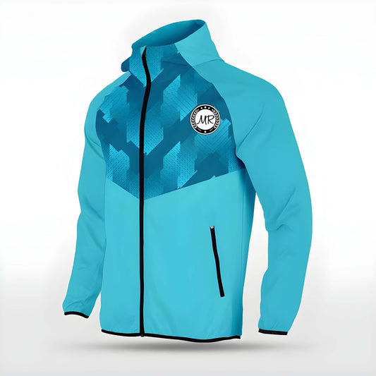 Türkise Allwetterjacke - Trend Sportswear