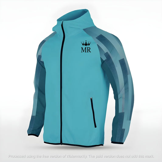 Türkise Allwetterjacke - Trend Sportswear