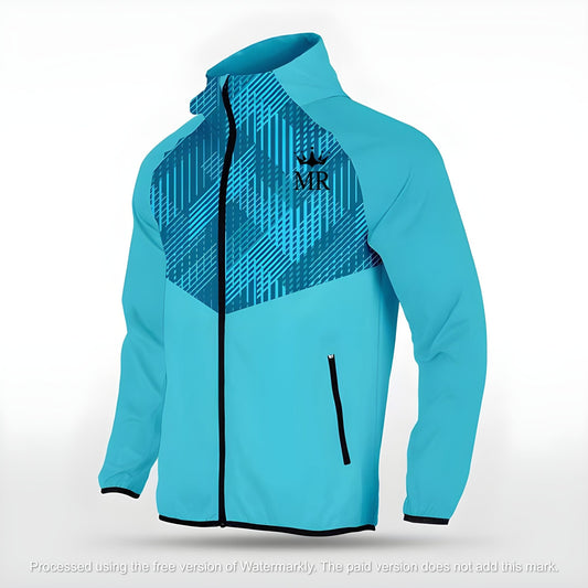 Türkise Allwetterjacke - Trend Sportswear
