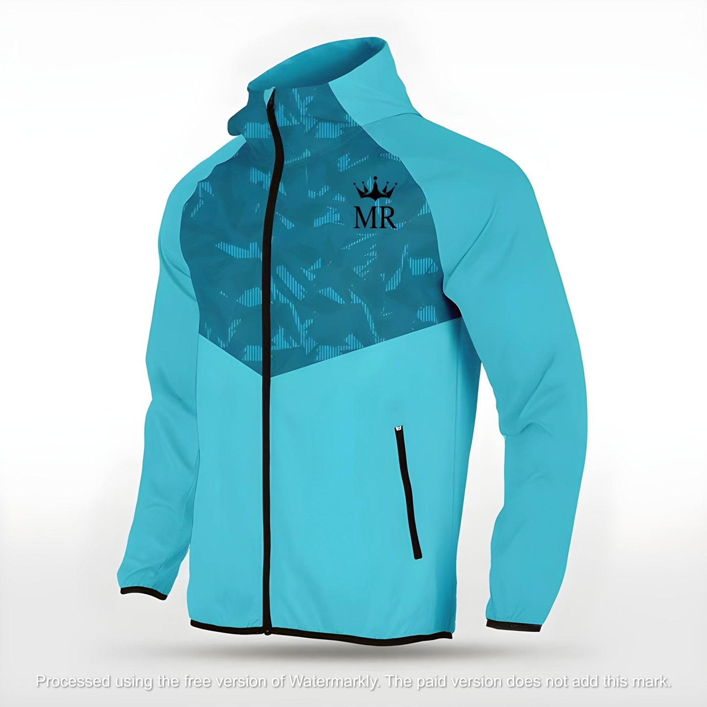 Türkise Allwetterjacke - Trend Sportswear