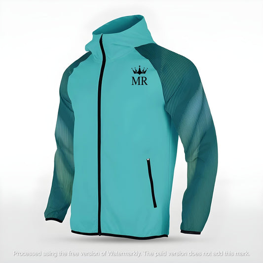 Türkise Allwetterjacke - Trend Sportswear
