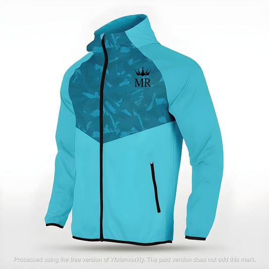 Türkise Allwetterjacke - Trend Sportswear