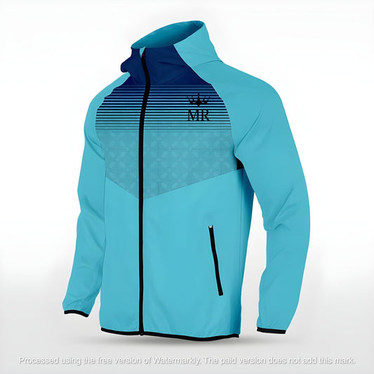 Türkise Allwetterjacke - Trend Sportswear