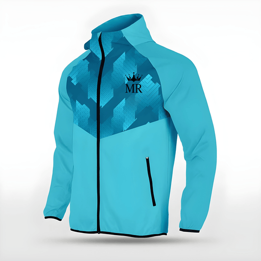 Türkise Allwetterjacke - Trend Sportswear
