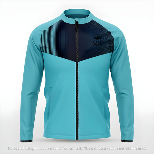 Türkise Trainingsjacke - Trend Sportswear