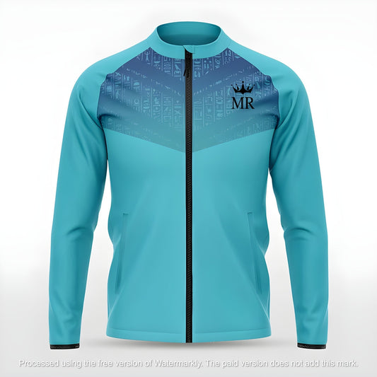 Türkise Trainingsjacke - Trend Sportswear