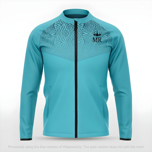 Türkise Trainingsjacke - Trend Sportswear