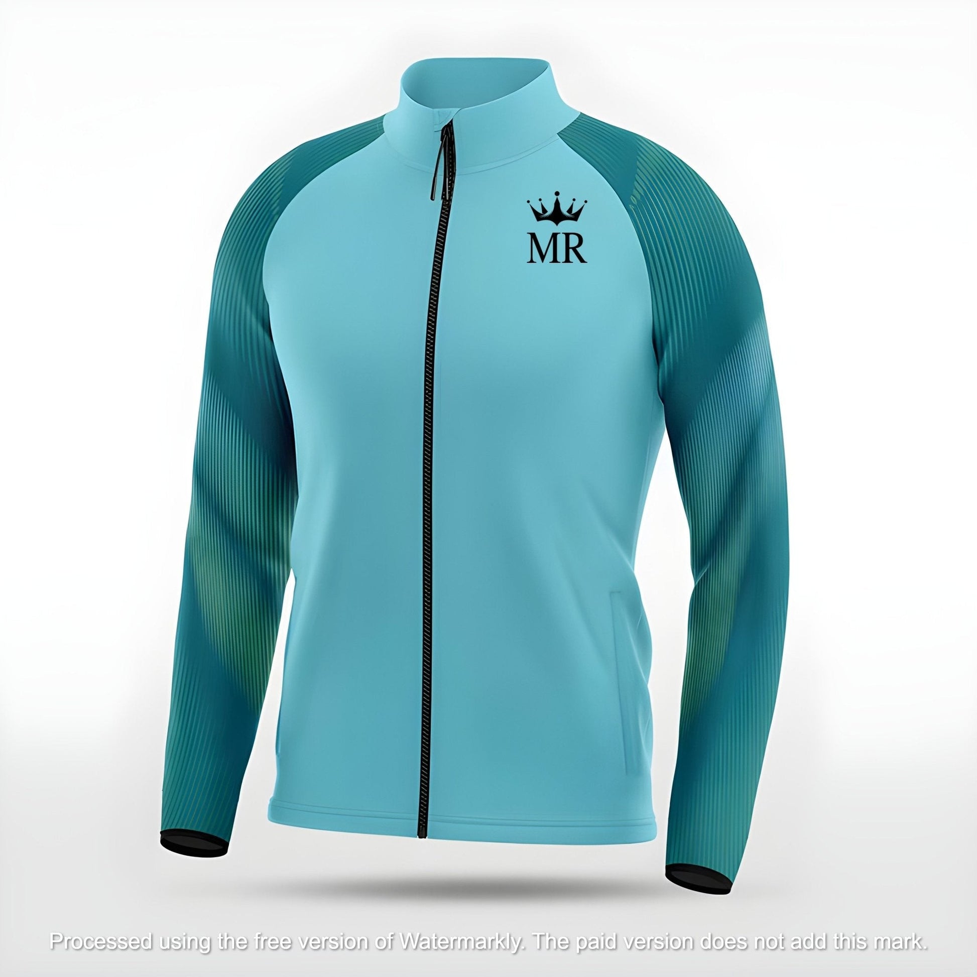 Türkise Trainingsjacke - Trend Sportswear