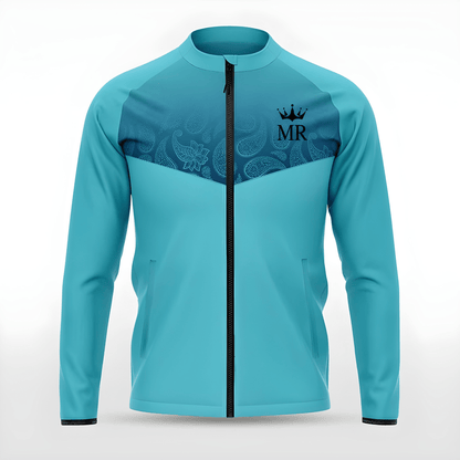 Türkise Trainingsjacke - Trend Sportswear