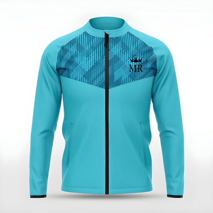Türkise Trainingsjacke - Trend Sportswear
