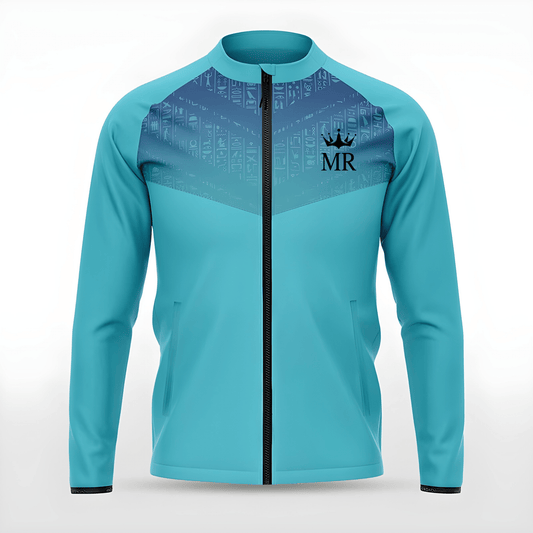 Türkise Trainingsjacke - Trend Sportswear