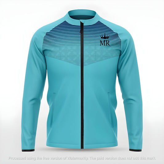 Türkise Trainingsjacke - Trend Sportswear