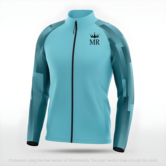 Türkise Trainingsjacke - Trend Sportswear