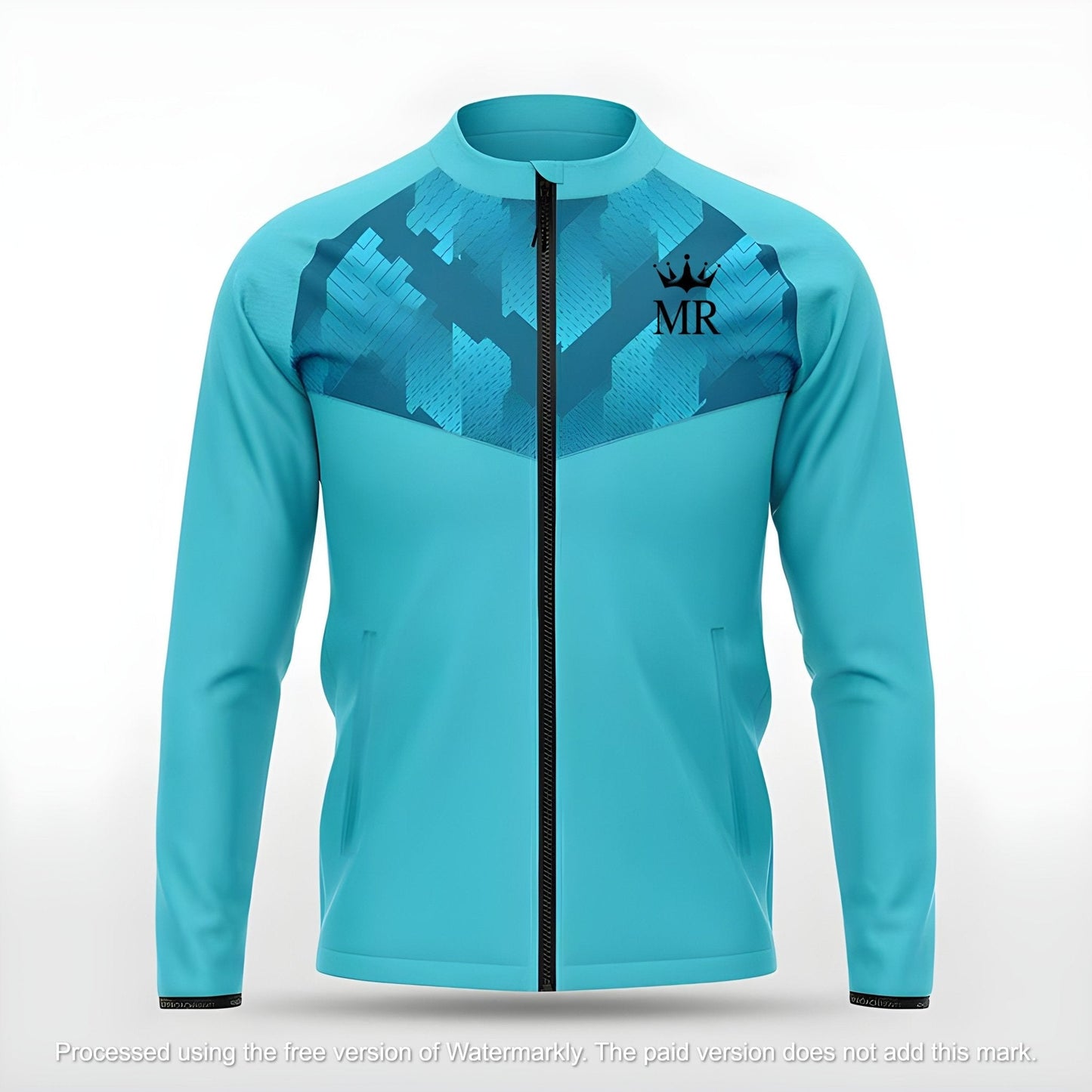 Türkise Trainingsjacke - Trend Sportswear