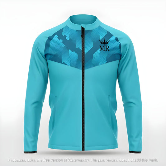 Türkise Trainingsjacke - Trend Sportswear